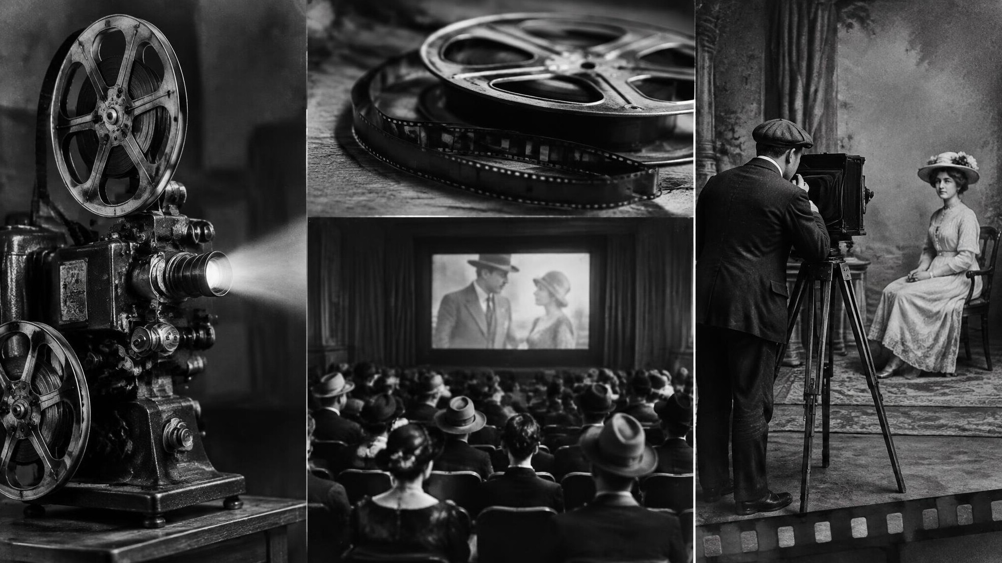 vintage film projector